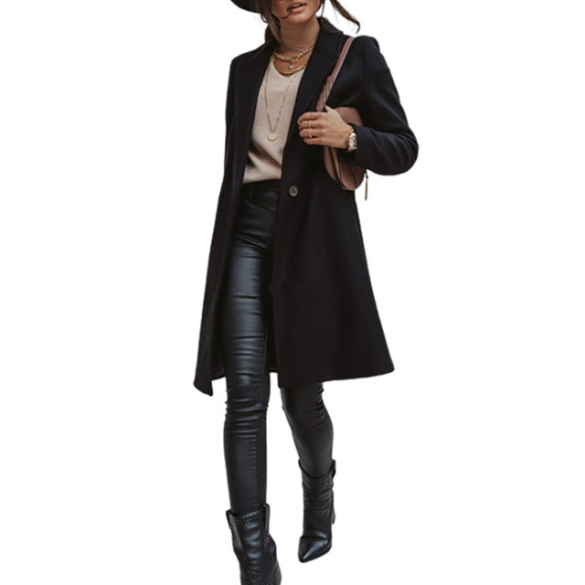 Veste longue d'hiver