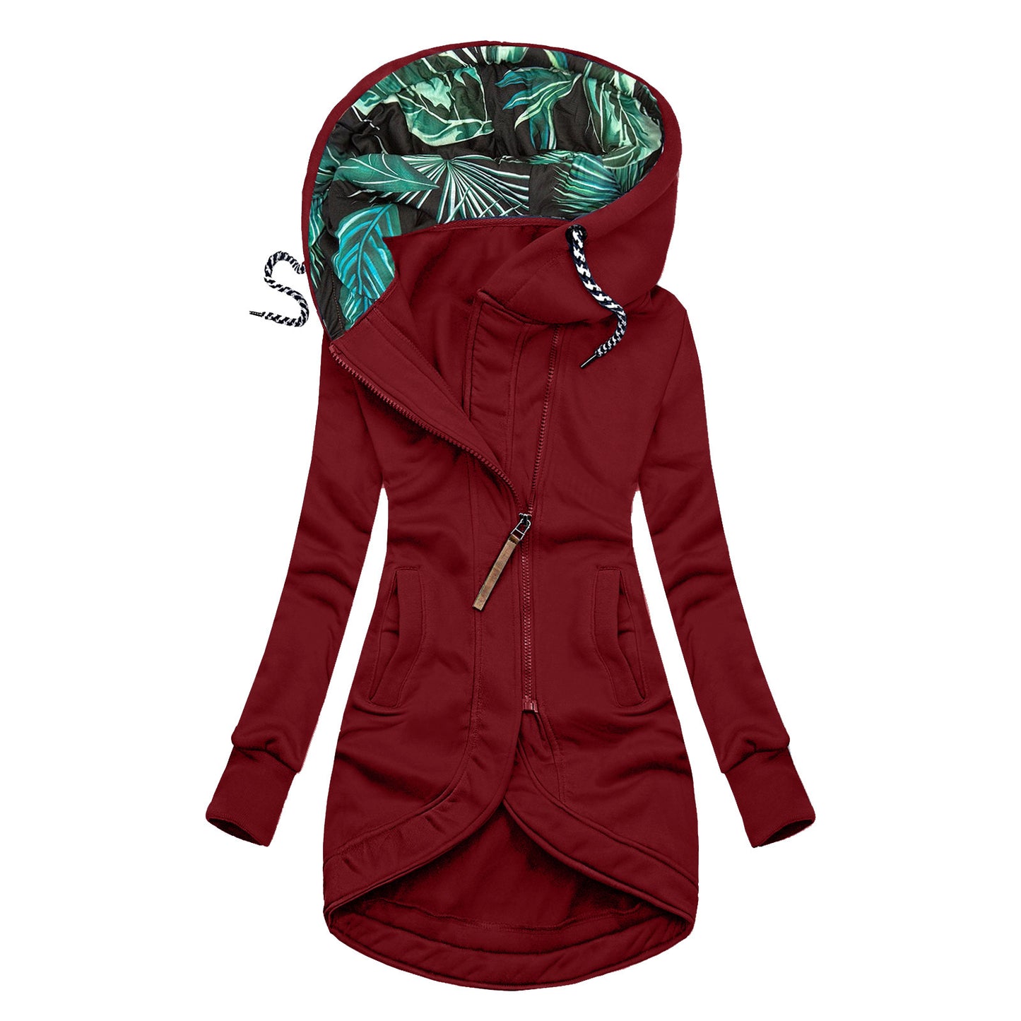 Veste à Capuche Longue