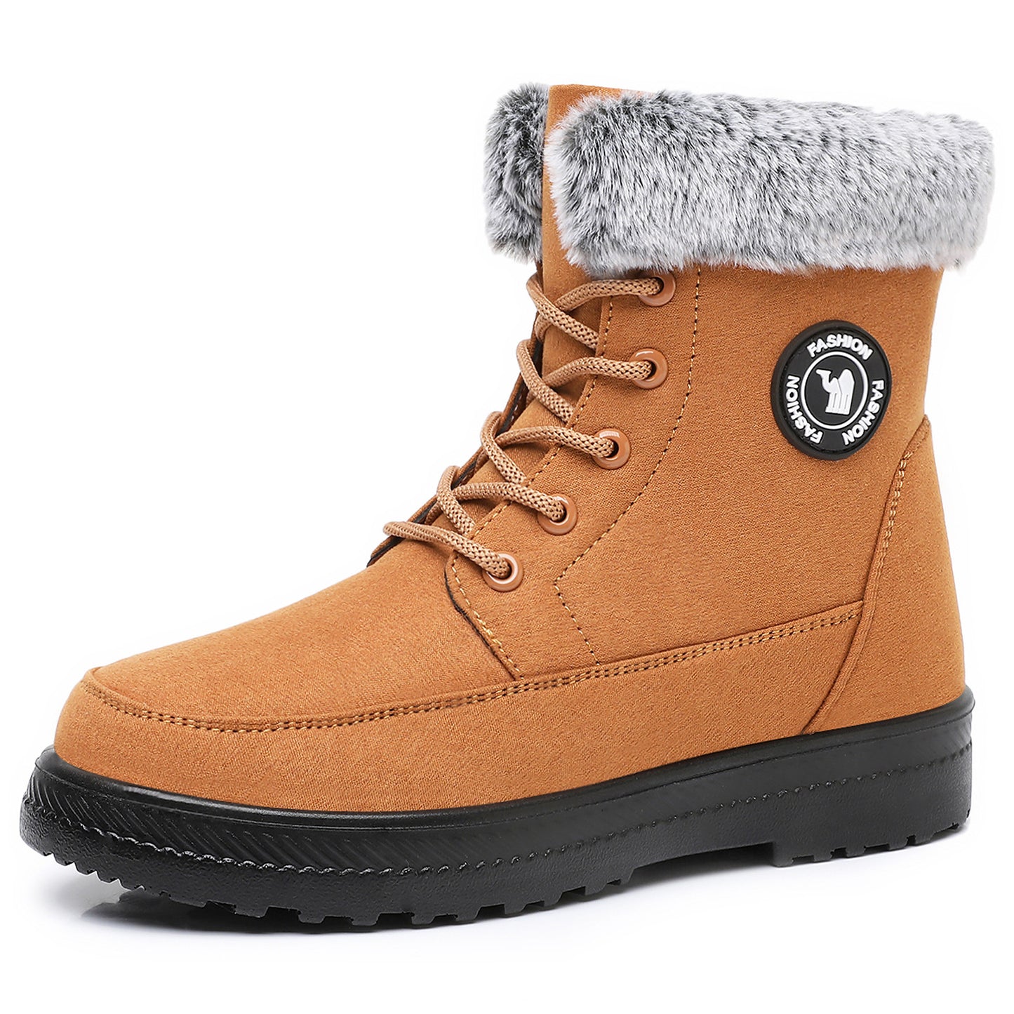 Bottines en coton à semelle souple
