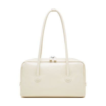 Sac Bowling Minimaliste en cuir véritable