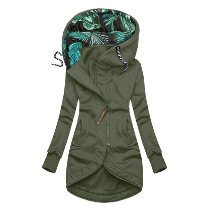 Veste à Capuche Longue