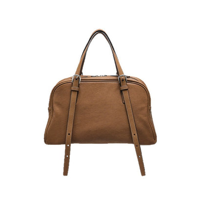 Sac bandoulière rétro en cuir véritable – style décontracté