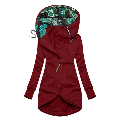 Veste à Capuche Longue